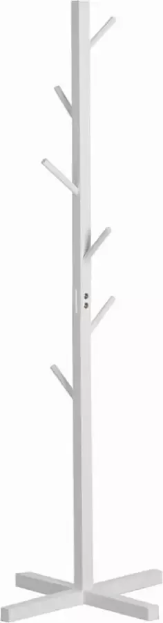 VDD Staande kinderkapstok boom takken design kapstok kinderkamer 130 cm hoog wit