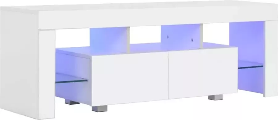 VDD TV kast meubel Hugo dressoir Led verlichting 140 cm breed wit