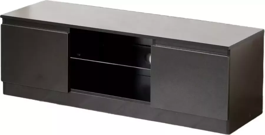 VDD TV meubel dressoir TV kast 120 cm breed zwart - Foto 2