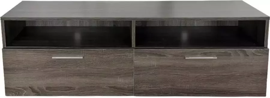 VDD TV meubel kast dressoir 120 cm breed bruin grijskleurig
