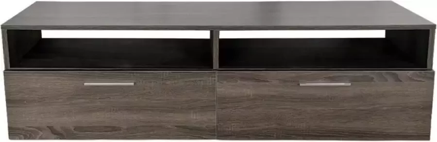 VDD TV meubel kast dressoir 160 cm breed bruin grijskleurig
