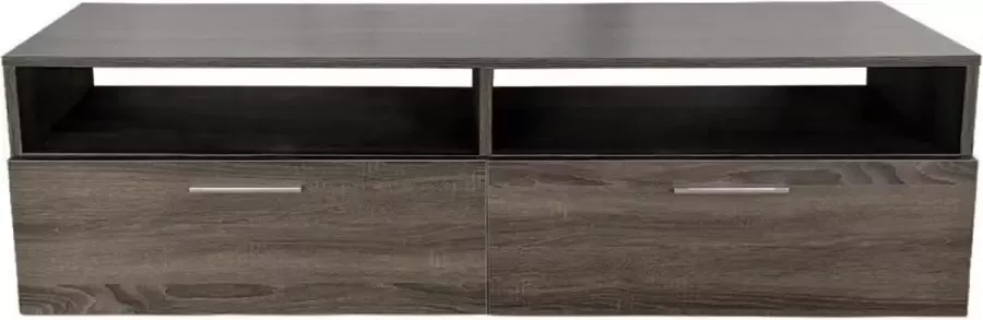 VDD TV meubel kast dressoir 160 cm breed bruin grijskleurig - Foto 1