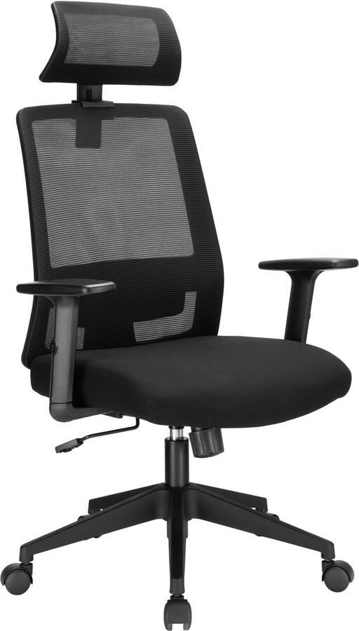 VDD Bureaustoel Ergonomische Bureaustoel Bureaustoelen voor volwassenen Bureaustoel Ergonomisch Bureau Stoel kantelbaar zwart