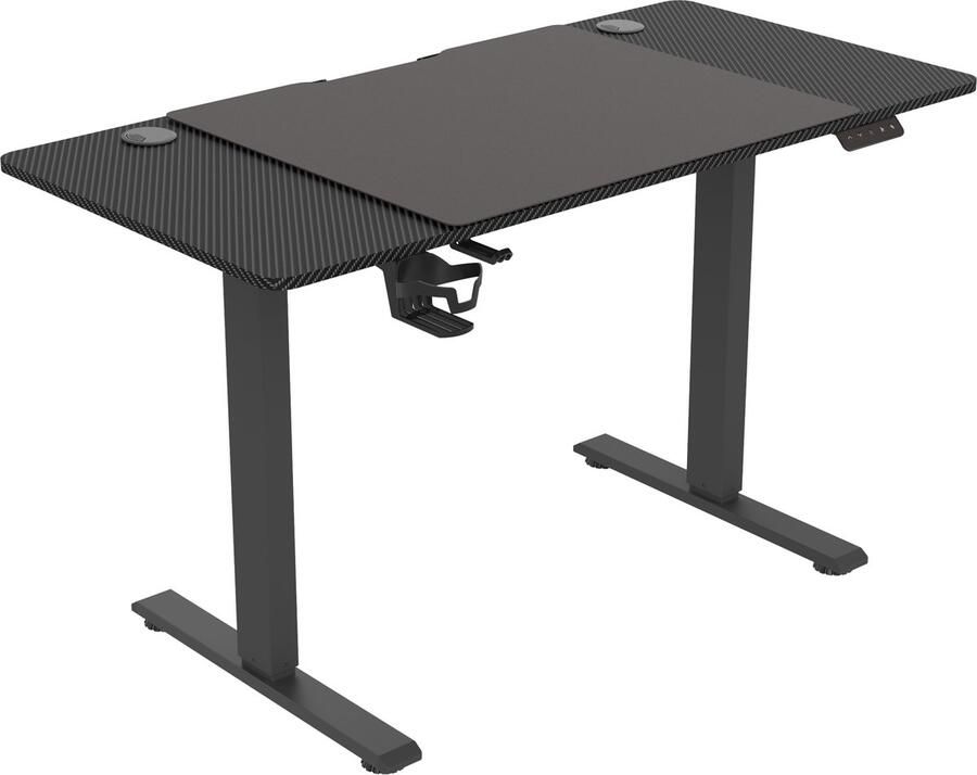 VDD Gaming bureau computertafel hoogte verstelbaar elektrisch 120 x 60 cm