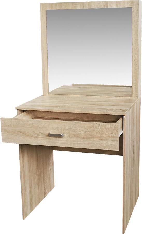 VDD Kaptafel opmaaktafel bureau toilettafel lichtbruin