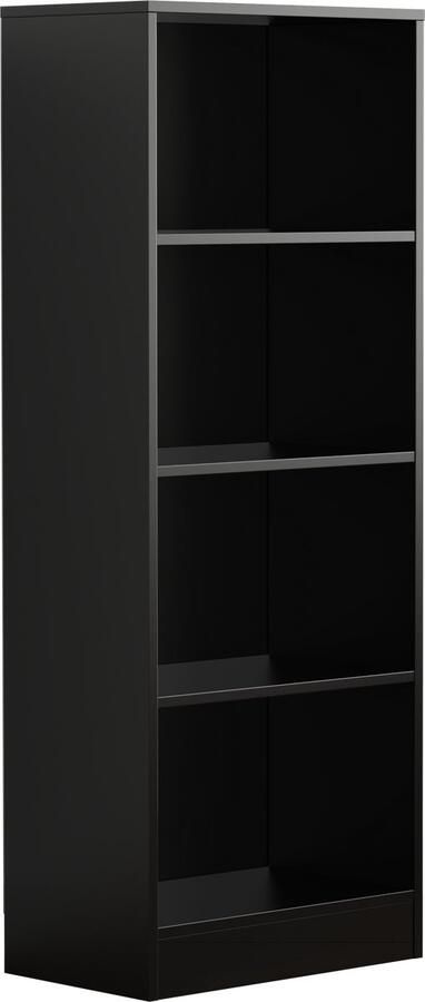 VDD – Vakkenkast – Vakkenkast Open – Wandkast – Vakkenkast Zwart Boekenkast zwart Boeken kast Wand kast Vakken kast 50x30x130 cm Zwart