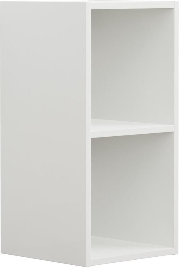 VDD – Vakkenkast – Wandkast – Vakkenkast Wit – Vakken Kast – Wandkastje – Wandkasten – Wandkasten Woonkamer – 2 Vakken Wit