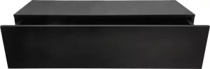VDD Zwevend halkastje hangende dressoir kast nachtkastje met lade 100 cm breed zwart