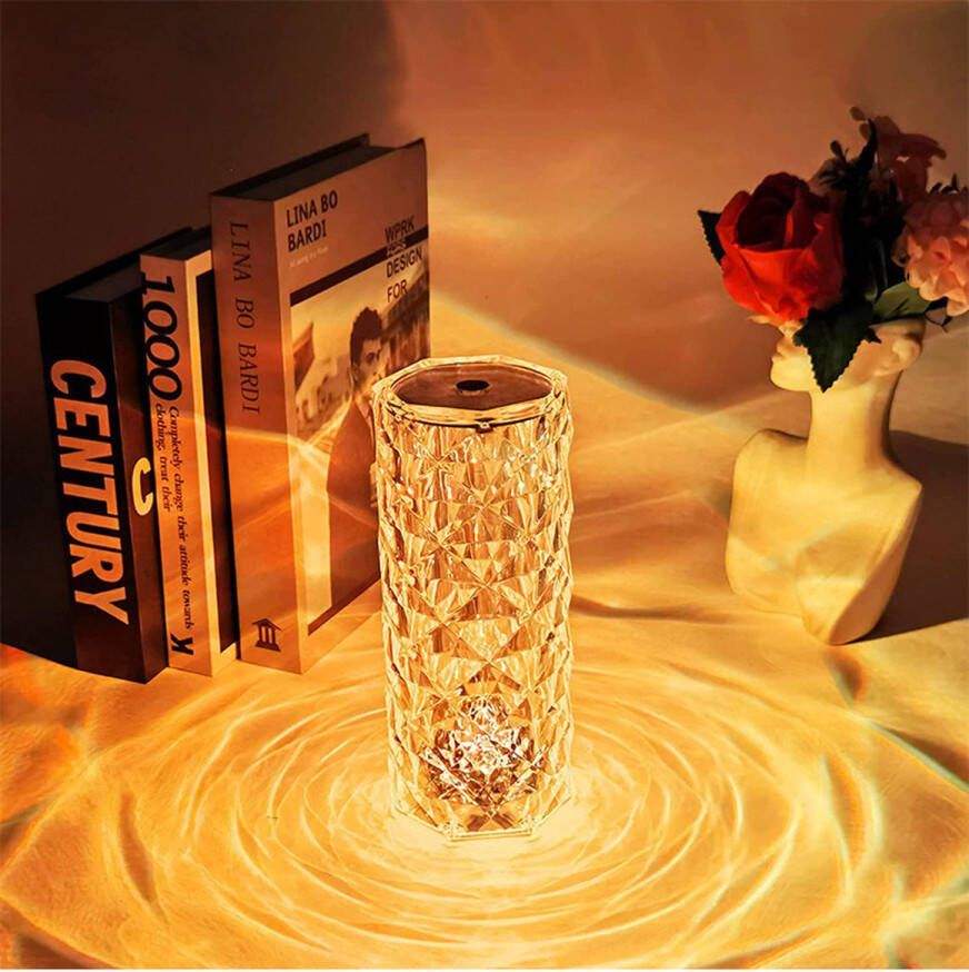 VDTOYS Led rose diamand tafel lamp