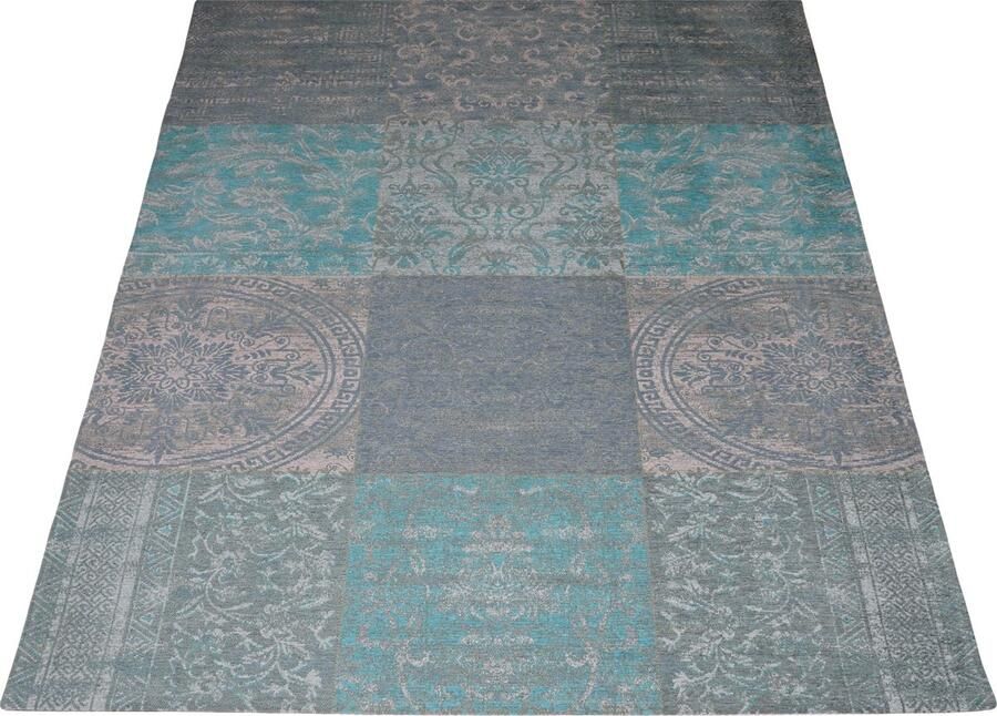 Veer Carpets Karpet Lemon Turquoise 4007 160 x 230 cm