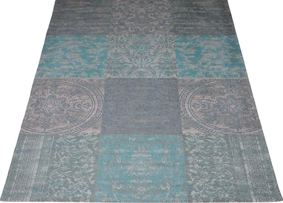 Veer Carpets Karpet Lemon Turquoise 4007 70 x 140 cm
