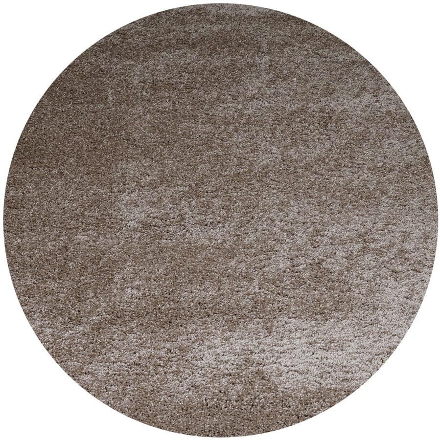 Veer Carpets Karpet Milano Bruin Rond ø200 cm