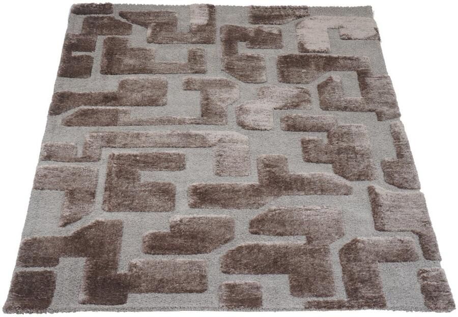 Veer Carpets Vloerkleed Liana Bruin 160 x 230 cm