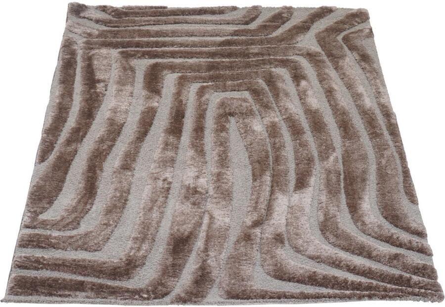 Veer Carpets Vloerkleed Lima Bruin 200 x 290 cm