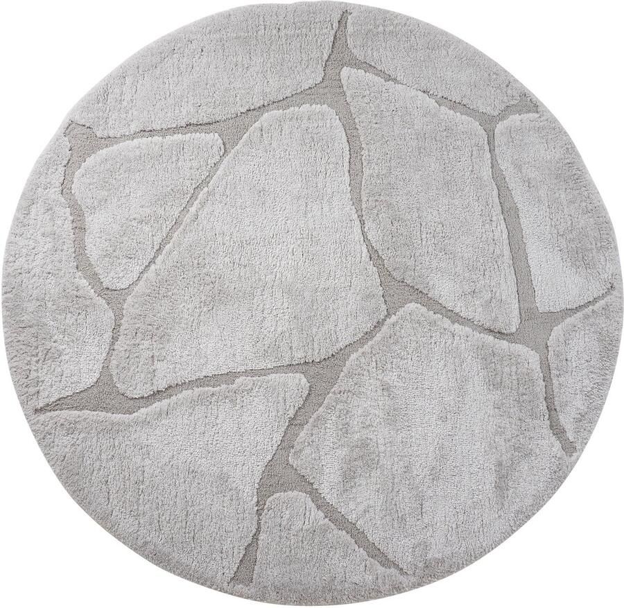 Veer Carpets Vloerkleed Macy Beige Rond ø160 cm