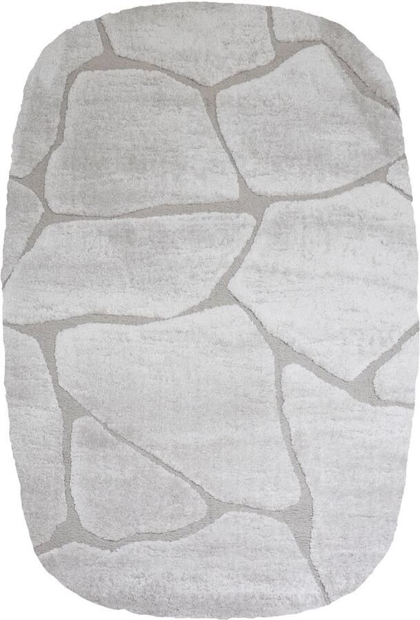 Veer Carpets Vloerkleed Macy Beige Rounded Corners 160 x 230 cm