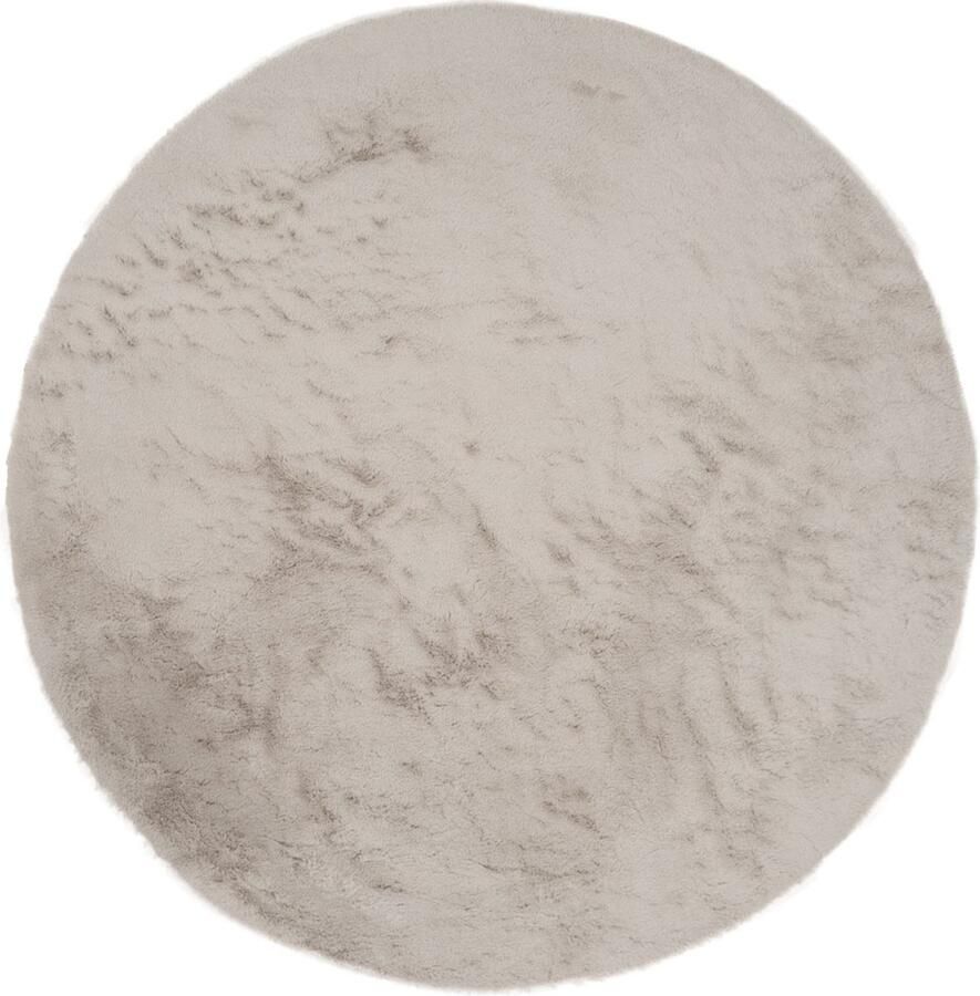 Veer Carpets Vloerkleed Morbido Taupe 5529 Rond ø200 cm