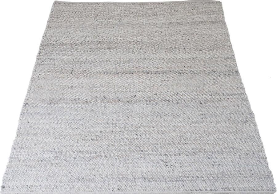 Veer Carpets Vloerkleed Pebbel 814 240 x 340 cm Wol Viscose Laagpolig Vloerkleed – Modern Design Interieur