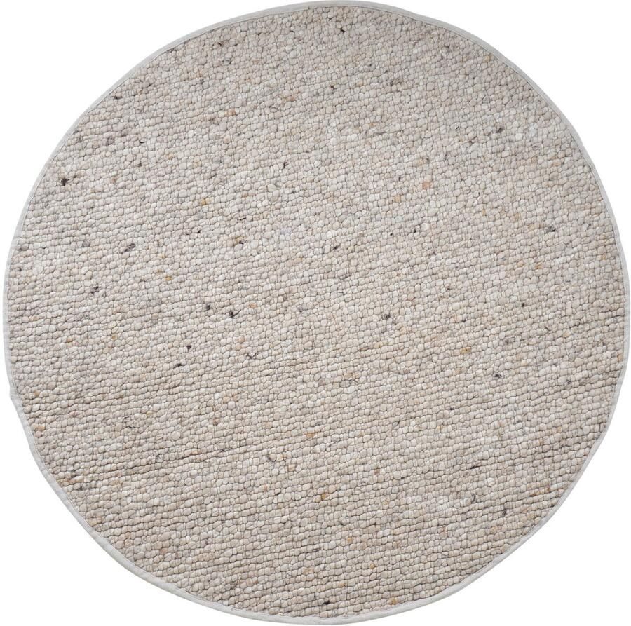 Veer Carpets Vloerkleed Steve Beige Rond ø200 cm