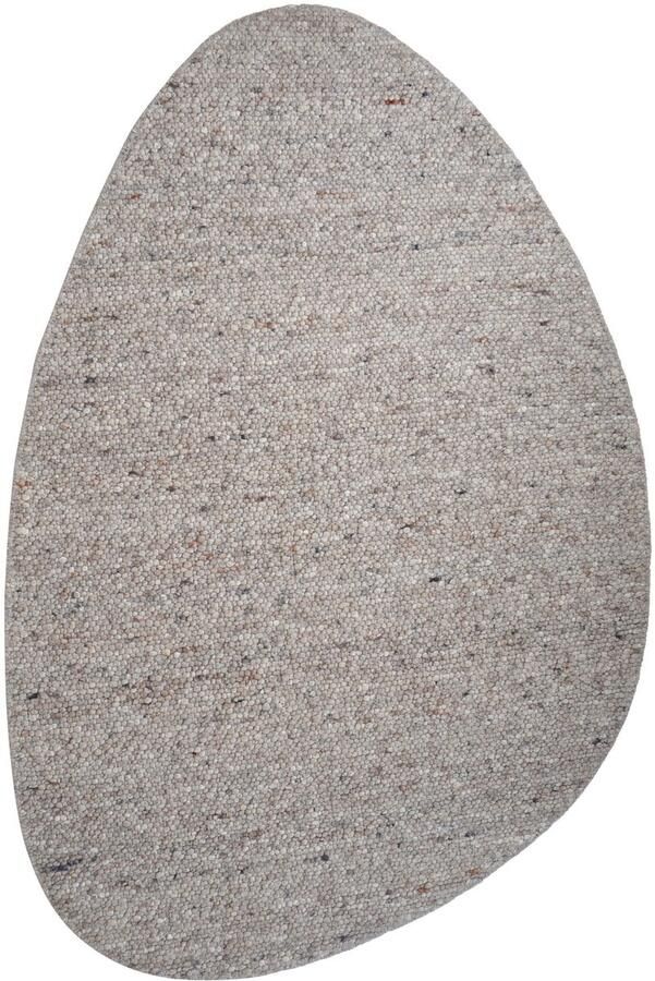 Veer Carpets Vloerkleed Stone Donker Beige 417 Kiezelvormig 160 x 230 cm