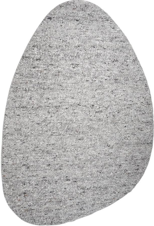 Veer Carpets Vloerkleed Stone Licht Grijs 421 Kiezelvormig 200 x 280 cm