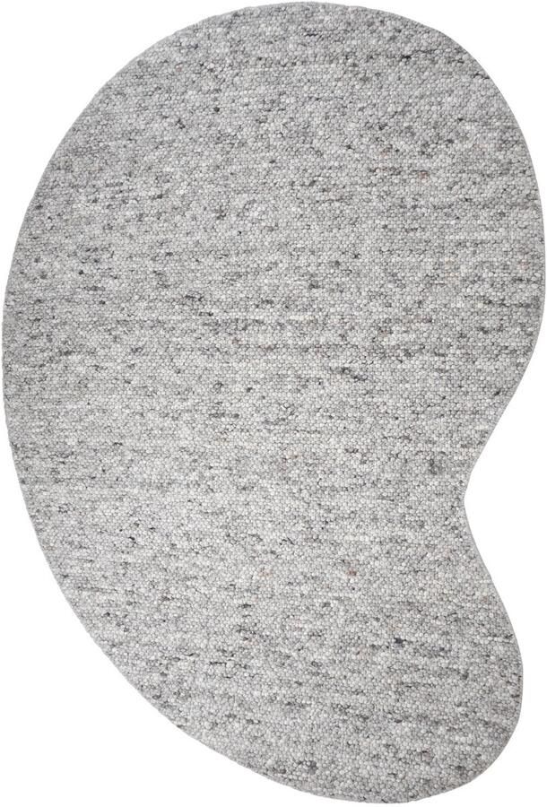 Veer Carpets Vloerkleed Stone Licht Grijs 421 Organisch 160 x 230 cm