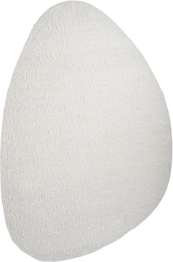 Veer Carpets Vloerkleed Stone White Kiezelvormig 160 x 230 cm