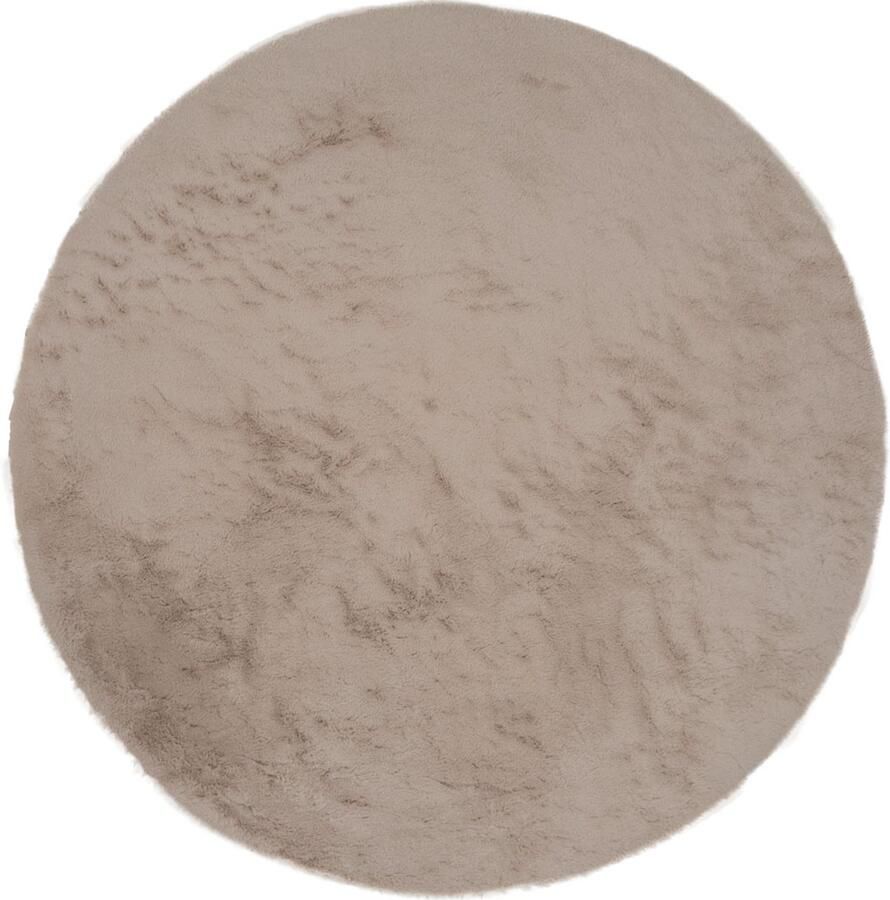 Veer Carpets Vloerkleed Velluto Toffee Rond ø200 cm