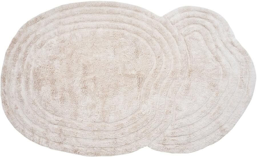 Veer Carpets Wasbaar Vloerkleed Zayn Beige 160 x 230 cm