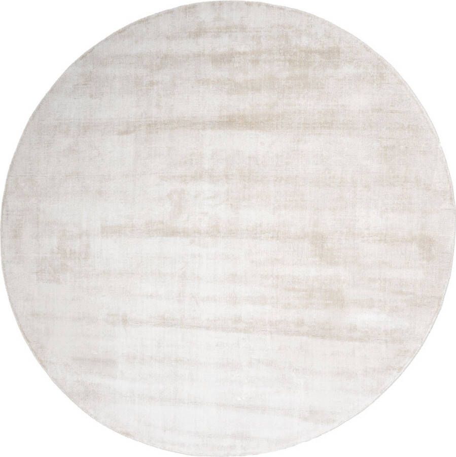 Veer Carpets Vloerkleed Cos Viscose Beige Rond ø150 cm