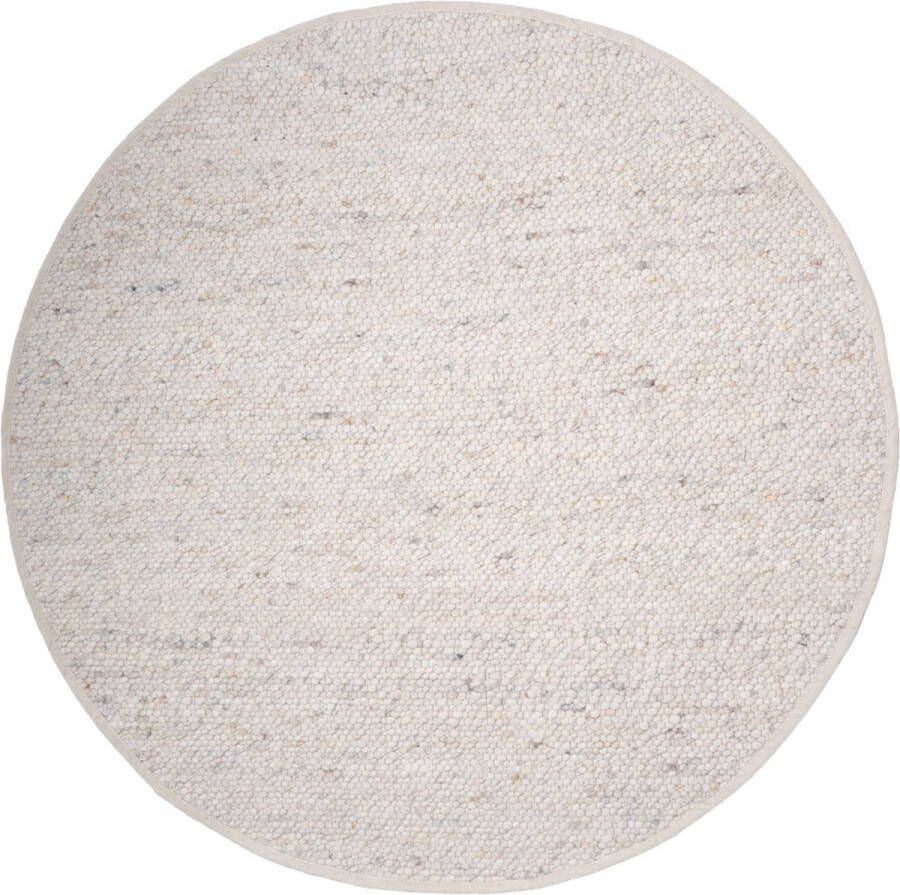 Veer Carpets Vloerkleed Stone Beige 215 Rond ø200 cm