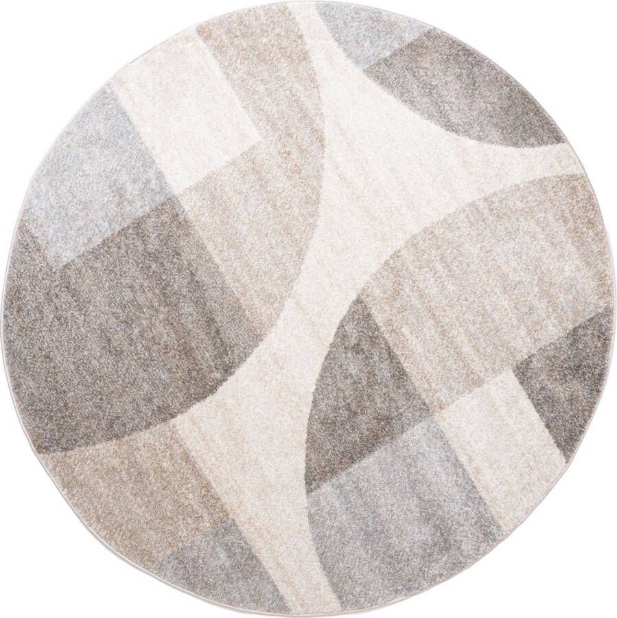 Veer Carpets Vloerkleed Tanno Beige Rond ø160 cm