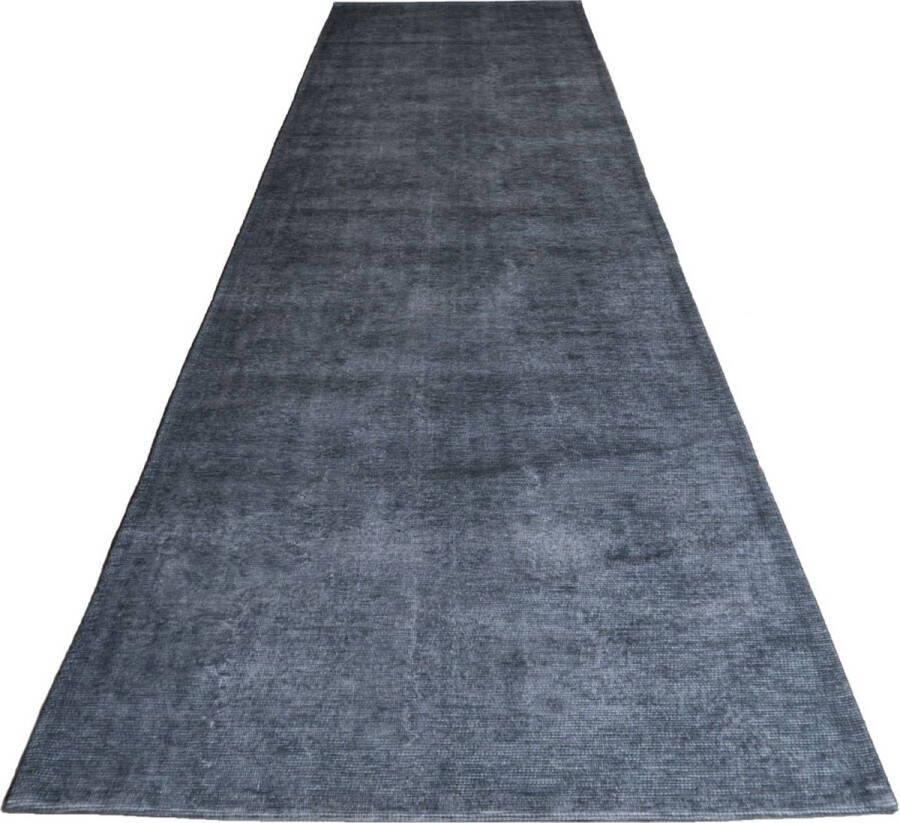 Veer Carpets Vloerkleed Yves Antraciet 70 x 200 cm