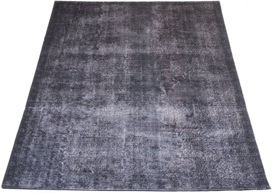 Veer Carpets Vloerkleed Yves Antraciet 80 x 240 cm