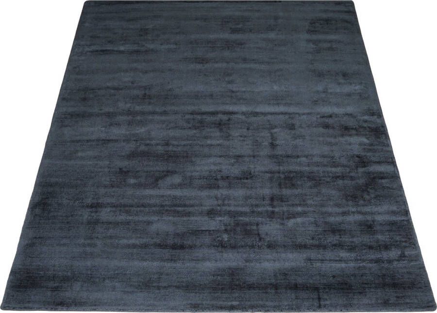 Veercarpets Karpet Viscose Dark Blue 160 x 230 cm
