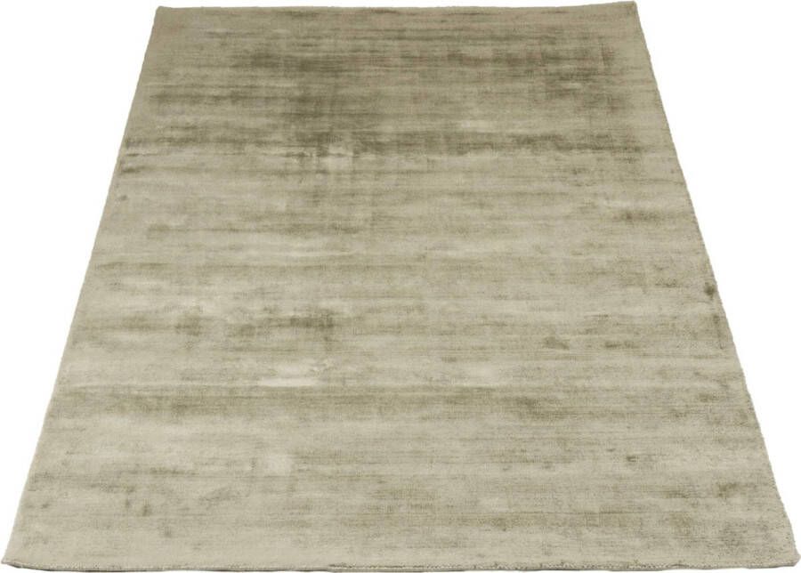 Veer Carpets Karpet Viscose Green 160 x 230 cm
