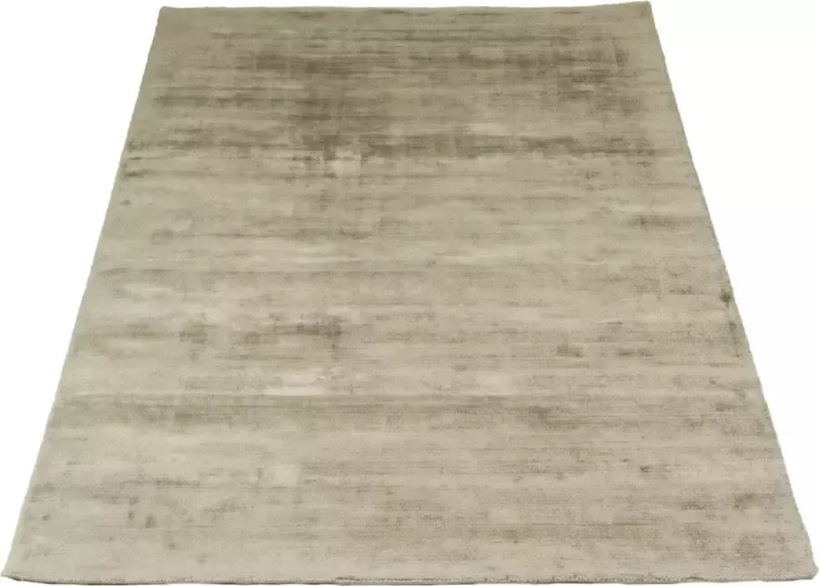 Veer Carpets Karpet Viscose Green 200 x 280 cm