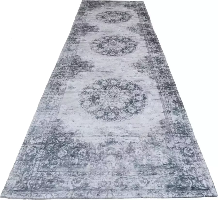 Veercarpets Vloerkleed Viola Antraciet 70 x 200 cm - Foto 2