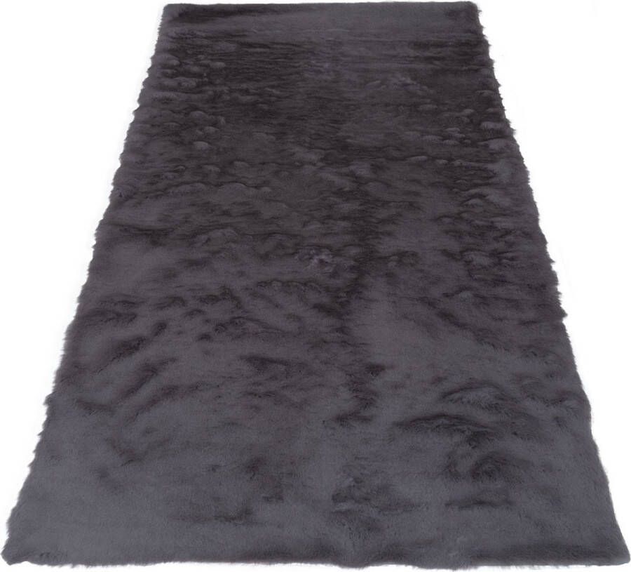 Veer Carpets Vloerkleed Gentle Black 90 80 x 150 cm