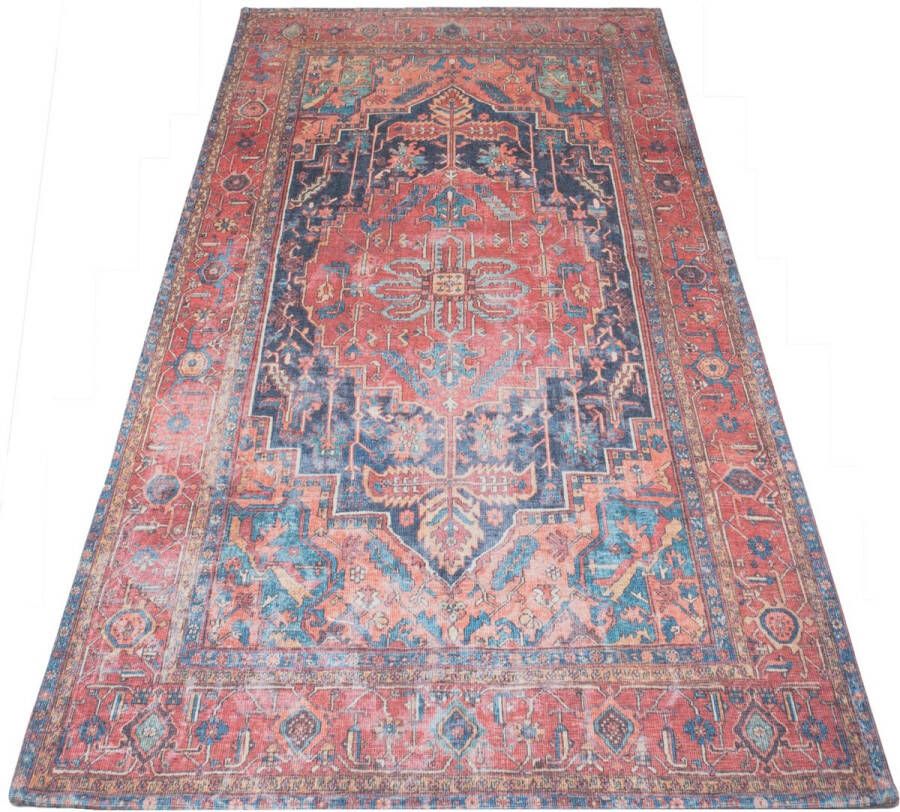 Veer Carpets Vloerkleed Heris Red 01 70 x 140 cm