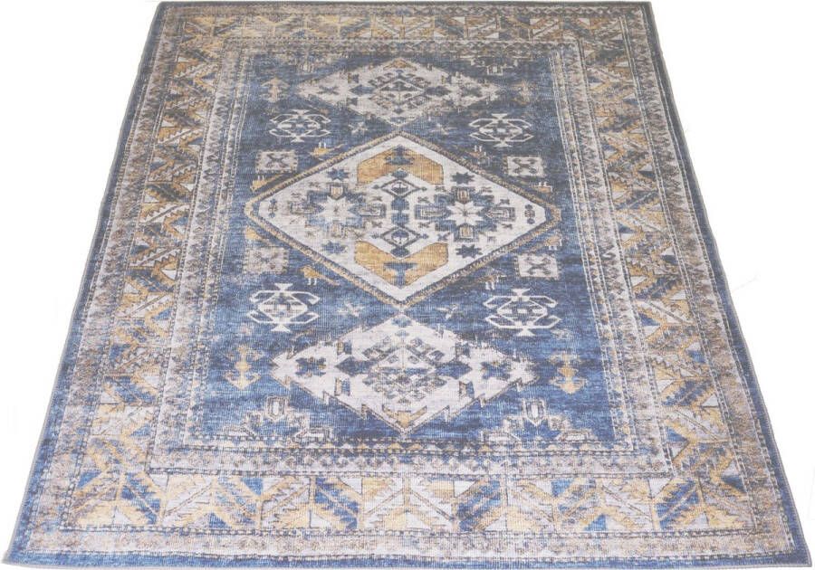 Veer Carpets Vloerkleed Laria Blue 4 160 x 230 cm