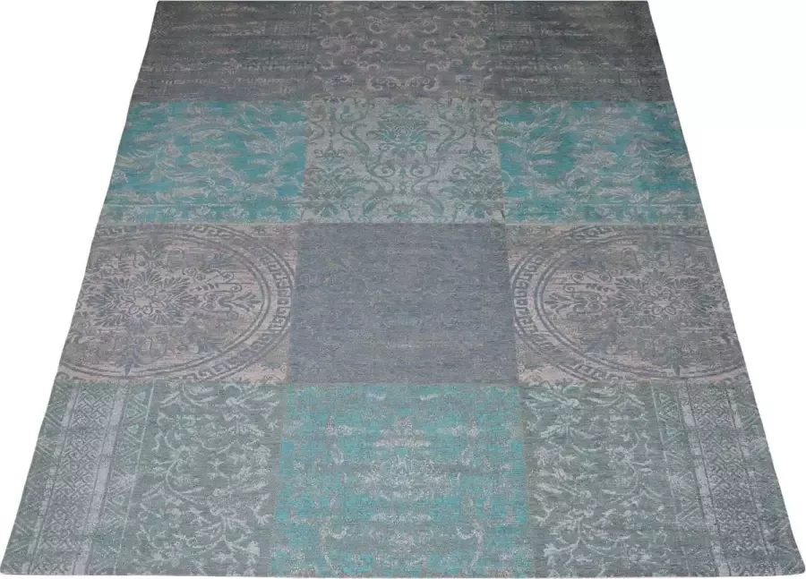 Veercarpets vloerkleed Lemon 4007 200 x 290 cm karpet vintage patchwork