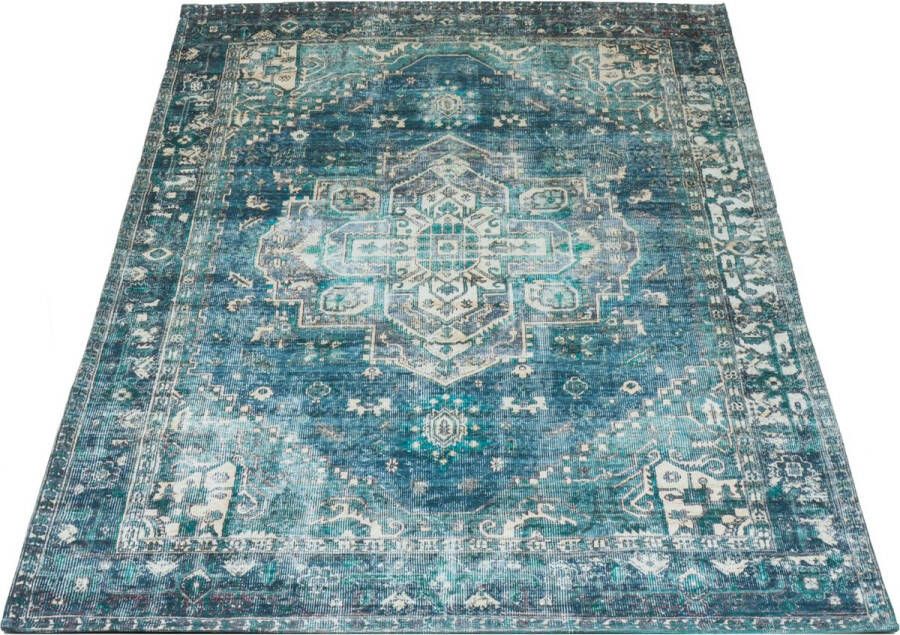 Veer Carpets Vloerkleed Nora Petrol 200 x 290 cm