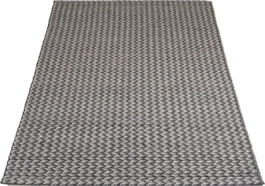 Veer Carpets Vloerkleed Tino Antraciet 160 x 230 cm