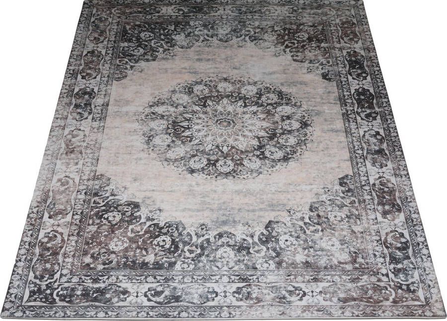 Veer Carpets Vloerkleed Viola Antraciet 200 x 290 cm