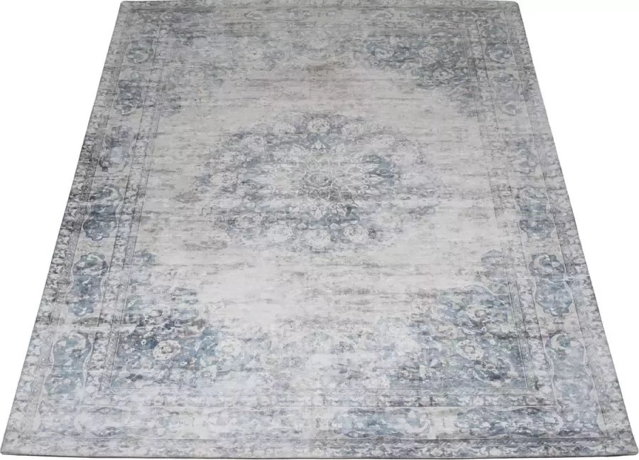 Veer Carpets Vloerkleed Viola Blue 200 x 200 cm