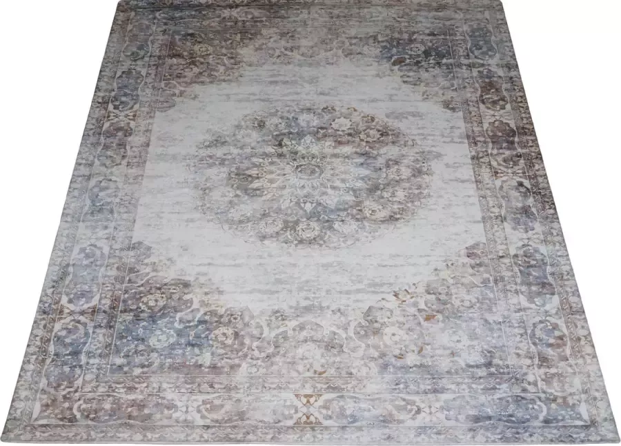 Veer Carpets Vloerkleed Viola Taupe 200 x 200 cm