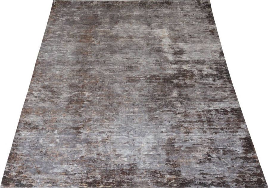 Veer Carpets Vloerkleed Yara Brown 70 x 140 cm