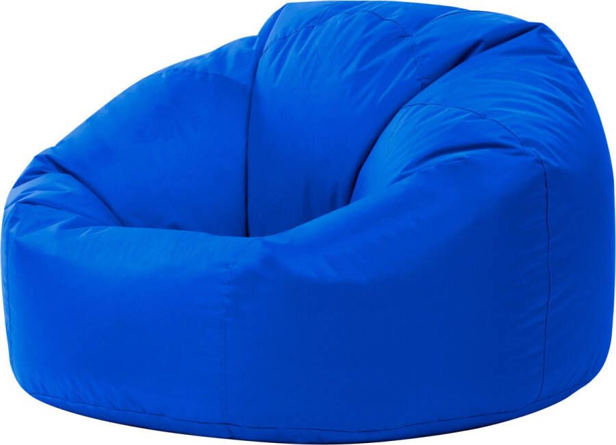 Veeva Klassieke Zitzak Blauw Zitzakstoel Volwassenen met Vulling Zitzak Buiten Weerbestendig Waterdicht Woonkamerzitzakken