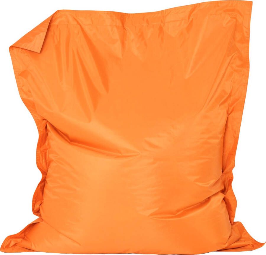 Veeva XL Kinderzitzakken Oranje Zitzakstoel met Vulling Zitzak Buiten Weerbestendig Waterdicht Indoor Outdoor Bean Bag